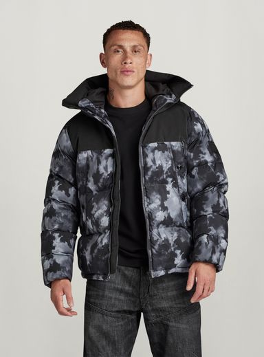 G star outlet down jacket men's